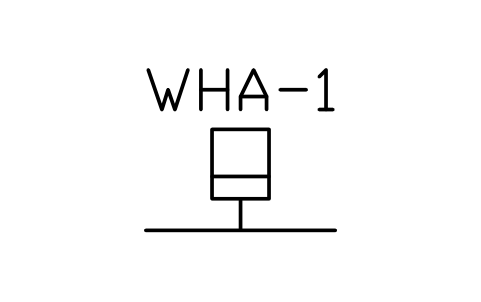 Preview of the Water hammer arrestor symbol, block PLF_ARRESTOR