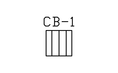 Preview of the Catch basin symbol, block PLF_CATCH_BASIN