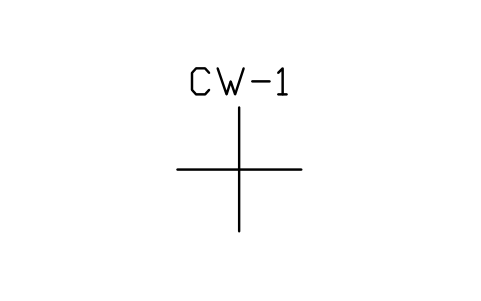 Preview of the Cross symbol, block PLF_CROSS