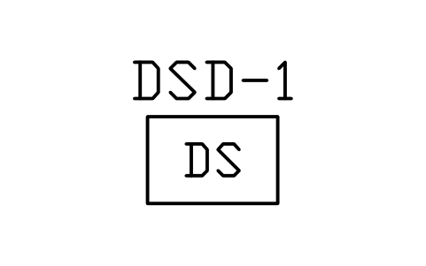 Preview of the Duct smoke detector symbol, block PLF_DET_DUCT