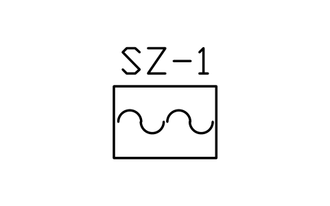 Preview of the Smoke control zone symbol, block PLF_ESC_SMOKE_CTRL