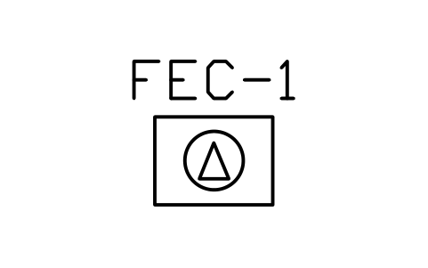 Preview of the Extinguisher cabinet symbol, block PLF_EXT_CABINET