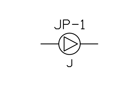 Preview of the Jockey pump symbol, block PLF_FPUMP_JOCKEY