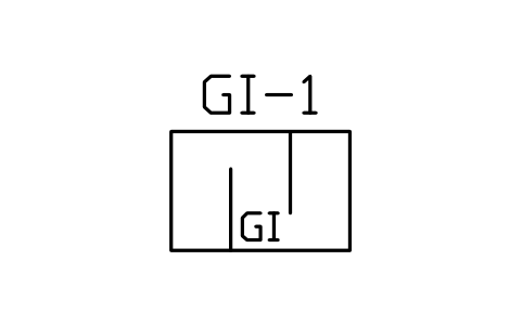 Preview of the Grease interceptor symbol, block PLF_GREASE_INT