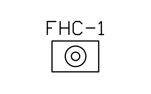Preview of the Fire hose cabinet symbol, block PLF_HYD_CABINET