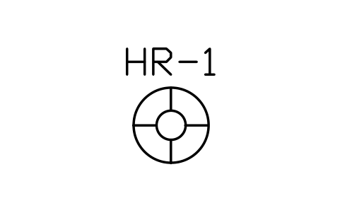 Preview of the Hose reel symbol, block PLF_HYD_HOSE_REEL
