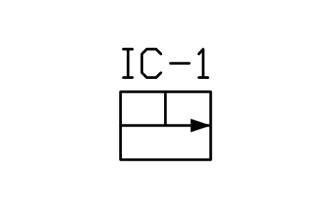 Preview of the Inspection chamber symbol, block PLF_INSPECTION