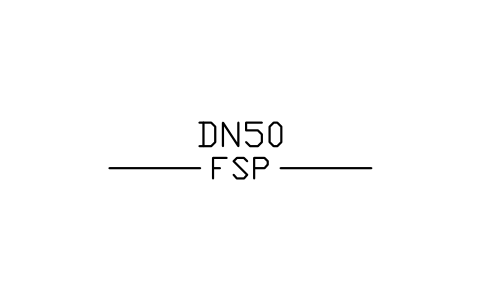 Preview of the Standpipe symbol, block PLF_LINE_FSP