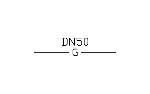Preview of the Natural gas symbol, block PLF_LINE_GAS