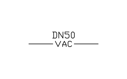 Preview of the Vacuum symbol, block PLF_LINE_VAC