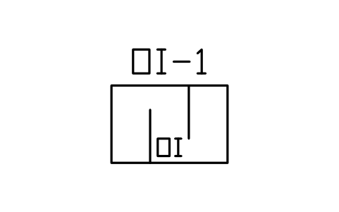 Preview of the Oil interceptor symbol, block PLF_OIL_INT