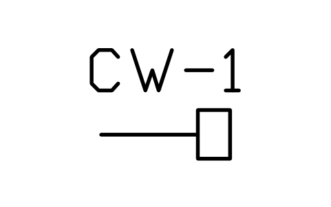 Preview of the Plug symbol, block PLF_PLUG
