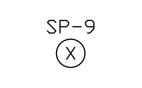 Preview of the Sprinkler, extended coverage symbol, block PLF_SPR_EXTENDED