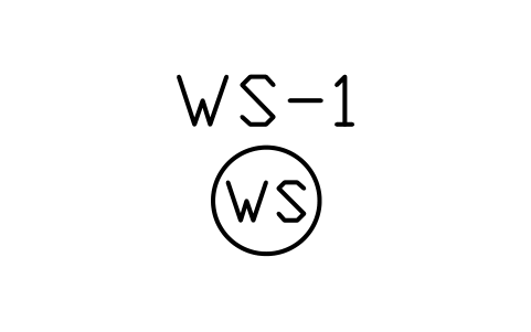 Preview of the Waste stack symbol, block PLF_STACK_WASTE