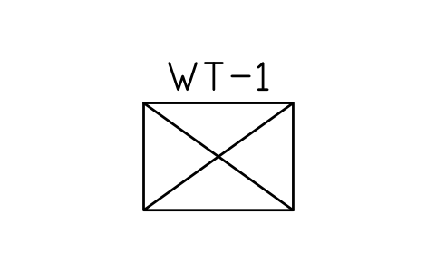 Preview of the Storage tank (plan) symbol, block PLF_TANK_STORAGE
