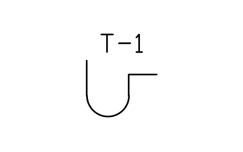 Preview of the P-trap symbol, block PLF_TRAP_P