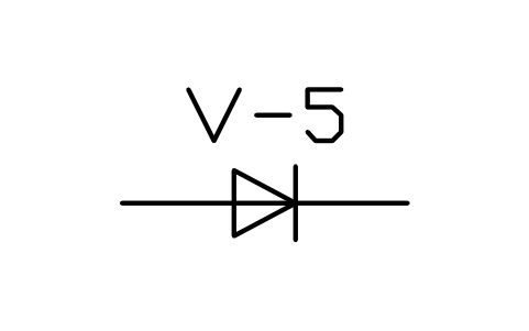 Preview of the Check valve symbol, block PLF_VALVE_CHECK
