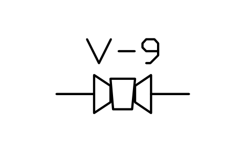 Preview of the Plug valve symbol, block PLF_VALVE_PLUG