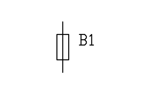 符号 Bushing 的预览，块名 PWR_BUSHING