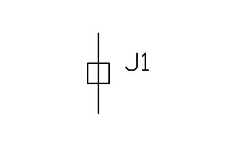 符号 Cable joint 的预览，块名 PWR_CABLE_JOINT