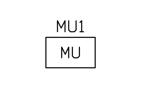 符号 Merging unit 的预览，块名 PWR_C_MU