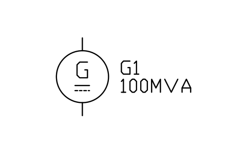 符号 Generator, DC 的预览，块名 PWR_GEN_DC