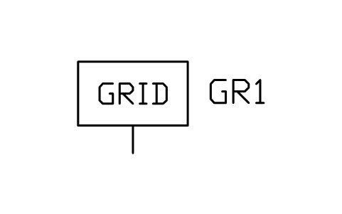 符号 Grid infeed (utility source) 的预览，块名 PWR_GRID