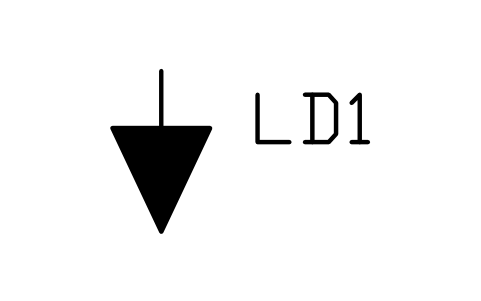 符号 Load (static), solid 的预览，块名 PWR_LOAD_FILL