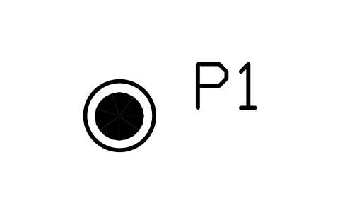 符号 Pole 的预览，块名 PWR_POLE