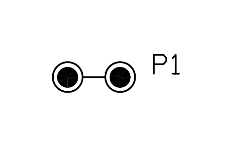 符号 Pole, H-frame 的预览，块名 PWR_POLE_H