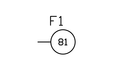 符号 Relay, frequency (81) 的预览，块名 PWR_R_81
