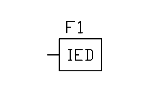 符号 Protection relay, multifunction 的预览，块名 PWR_R_GENERIC
