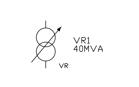 符号 Voltage regulator 的预览，块名 PWR_TX_REGULATOR