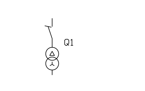 Preview of the Station auxiliary bay symbol, block PWR_BAY_SS