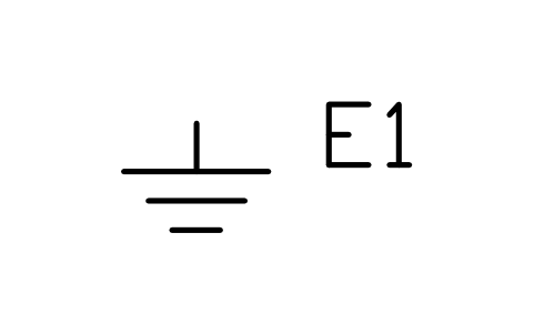 Preview of the Earth symbol, block PWR_EARTH