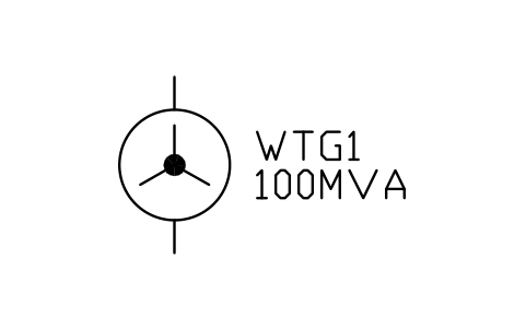 Preview of the Wind turbine generator symbol, block PWR_GEN_WIND
