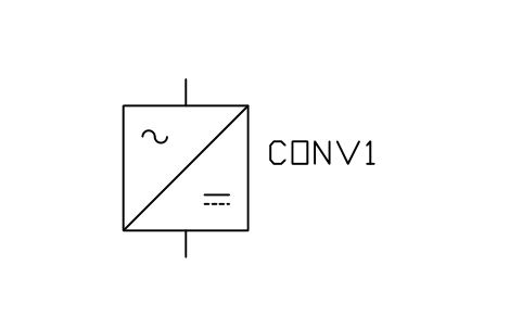 Preview of the HVDC converter symbol, block PWR_HVDC