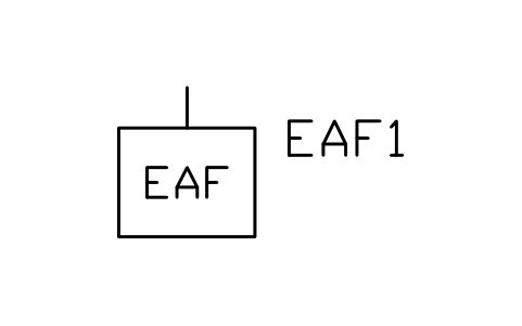 Preview of the Arc furnace symbol, block PWR_LOAD_ARC