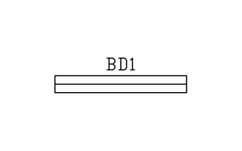 Preview of the Busduct symbol, block PWR_LV_BUSDUCT