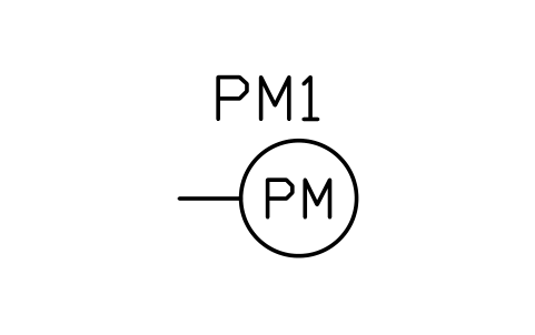 Preview of the Power meter, multifunction symbol, block PWR_M_PM