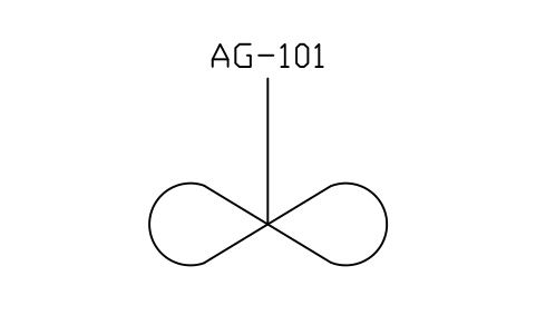 符号 Agitator 的预览，块名 IS5_AGIT