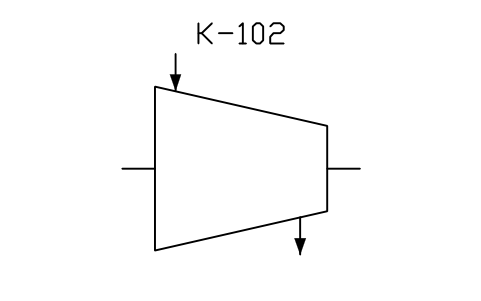 符号 Compressor 的预览，块名 IS5_CMPR