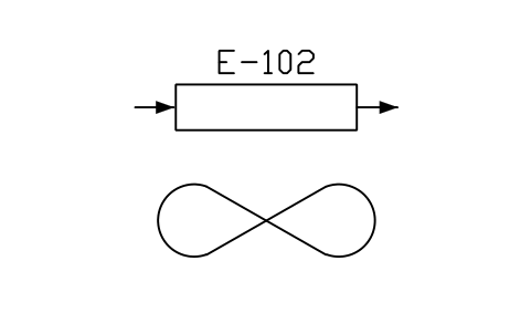 符号 Forced air exchanger 的预览，块名 IS5_FAXR