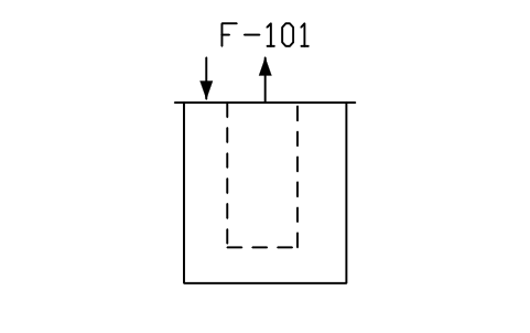 符号 Liquid filter 的预览，块名 IS5_LFLT