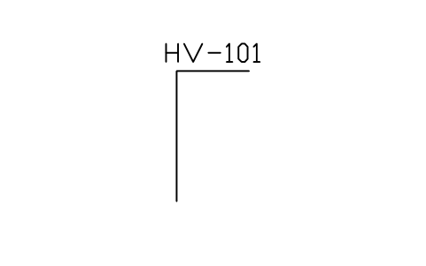 符号 Manual actuator 的预览，块名 IS5_MATR