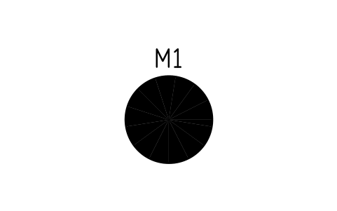 符号 Motor, running 的预览，块名 IS5_MOTR_CIRCLE_RUN