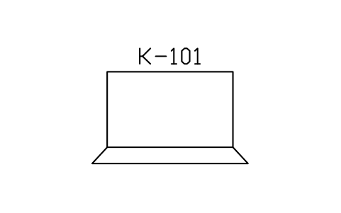 符号 Reciprocating compressor 的预览，块名 IS5_RECP