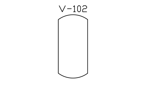 符号 Vessel 的预览，块名 IS5_VSSL