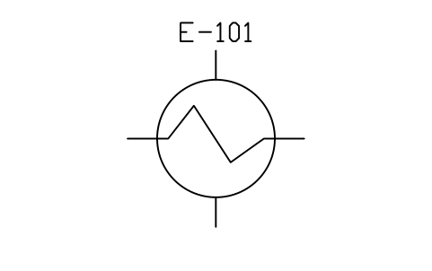 符号 Exchanger 的预览，块名 IS5_XCHG