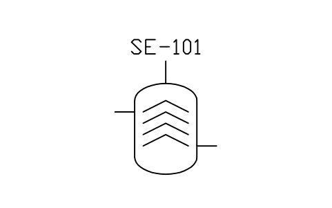 Preview of the Separator, disc stack symbol, block PEQ_CENTRIFUGE_DISC